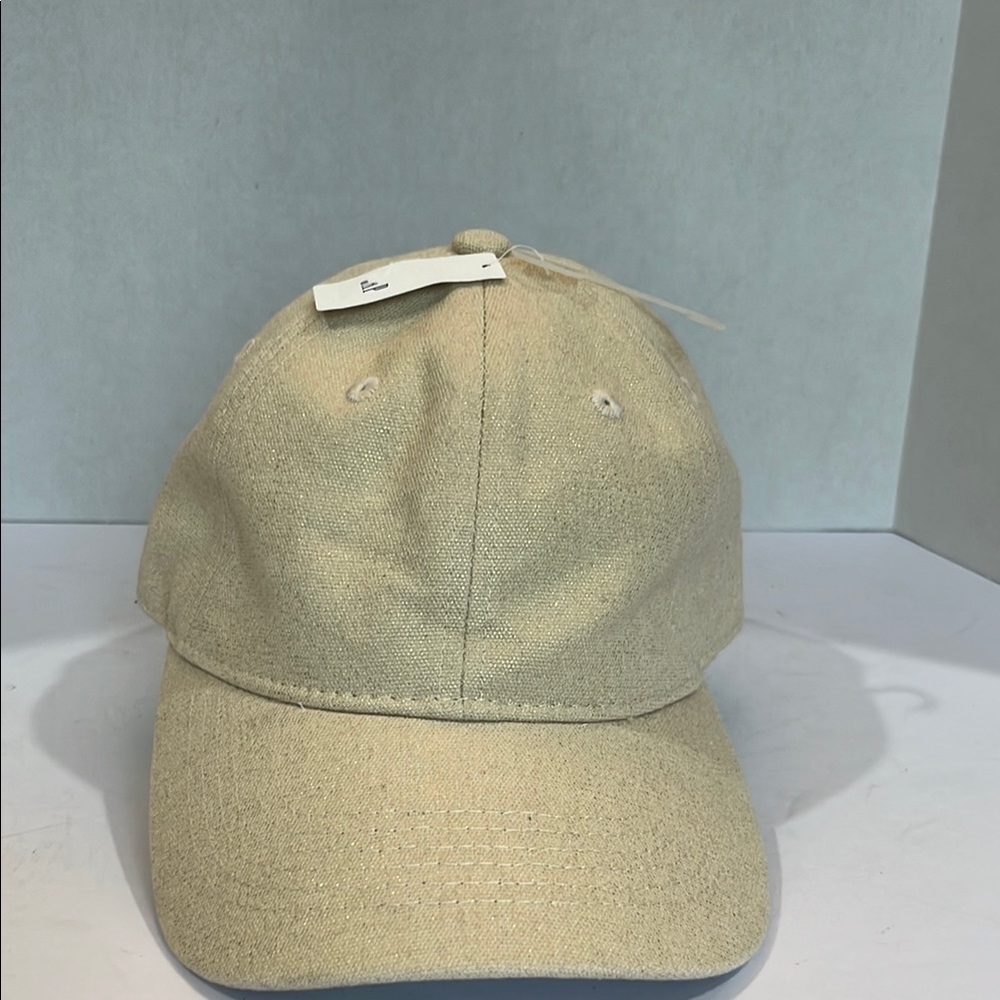 GAP Tan Shimmer Casual Cap NWT adjustable